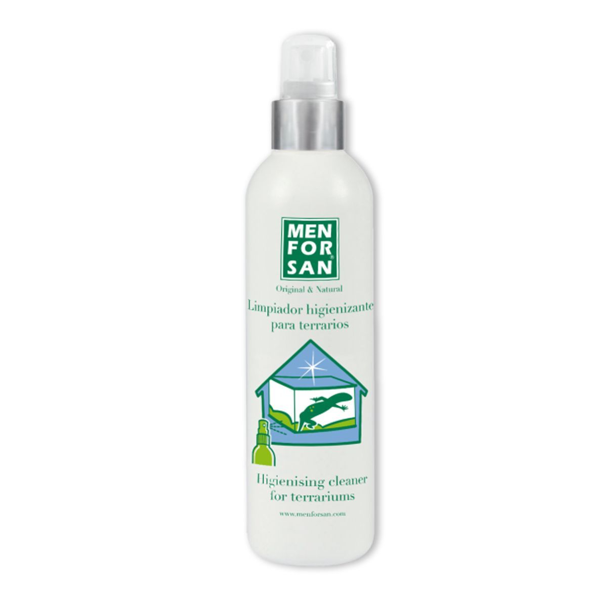 Limpiador higienizante para terrarios 250ml