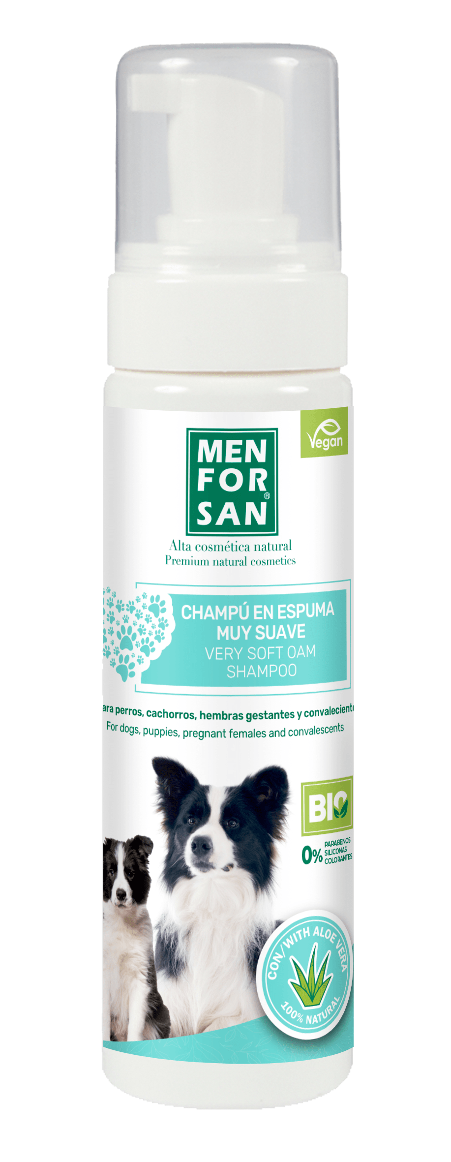 CHAMPU EN ESPUMA PERROS 200ml V3