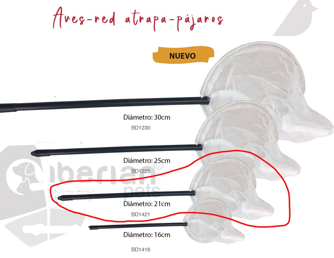 BD1421 Red atrapa pájaros (diámetro 16cm) - Imagen 1