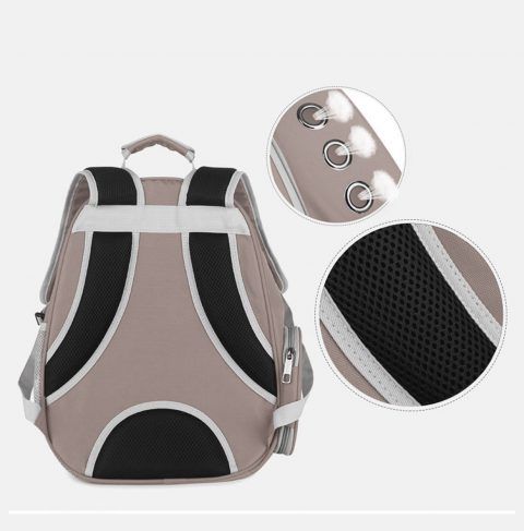 Mochila &ldquo;NEGRA CON VISOR&rdquo;. WXB-031-2 - Imagen 2