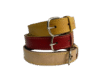 Collar de cuero DOBLE natural (N&ordm;6) (60X3cm) - Imagen 2