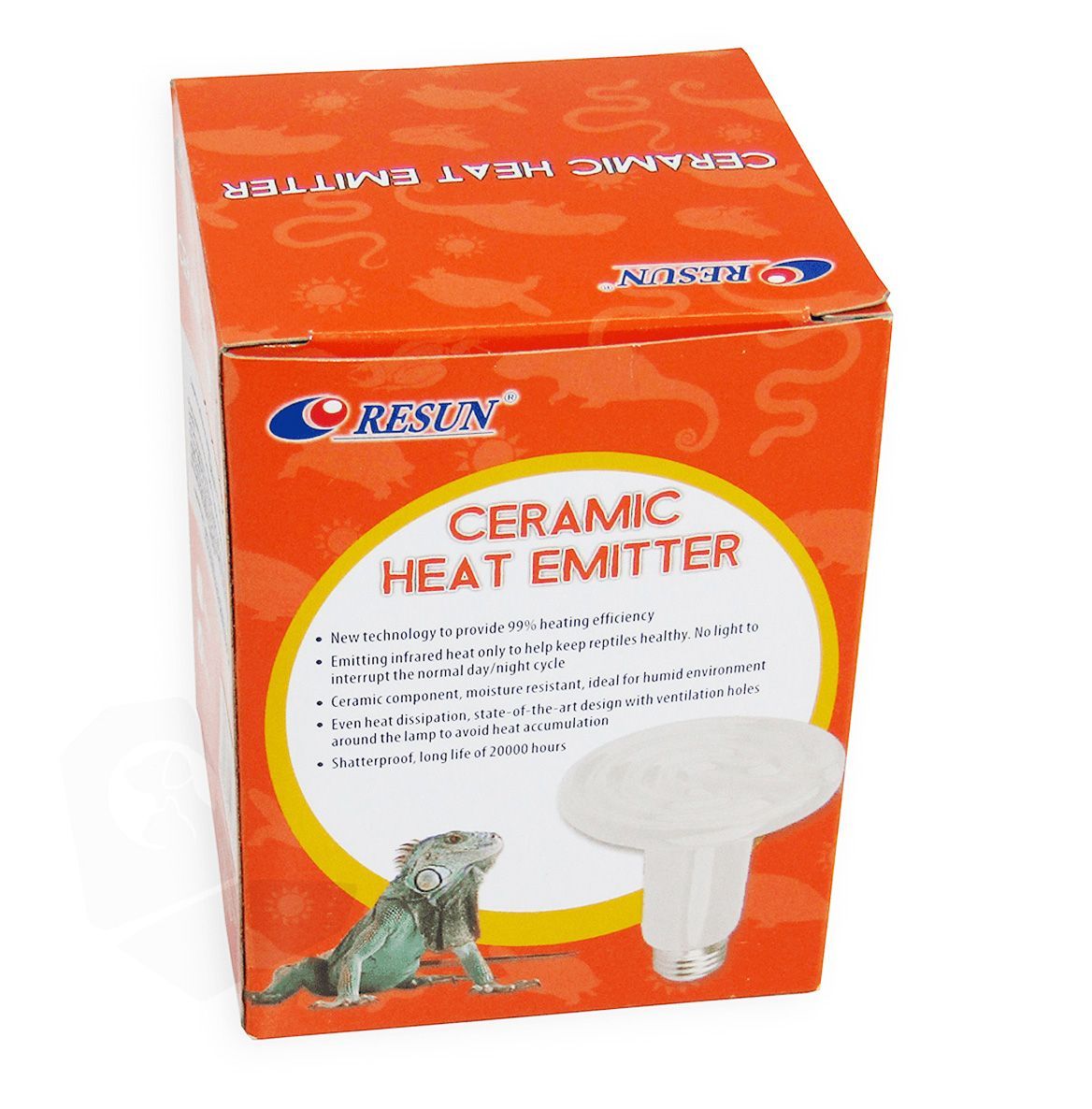RPL01-100W L&aacute;mpara de Calentamiento en Cer&aacute;mica para Reptiles