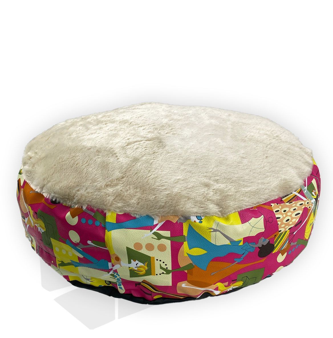 COLCH&Oacute;N CIRCULAR GIGANTE  88 x 88 x 23cm. (Combinaciones aleatorias)