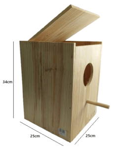 Nido de madera Roselas - Imagen 2