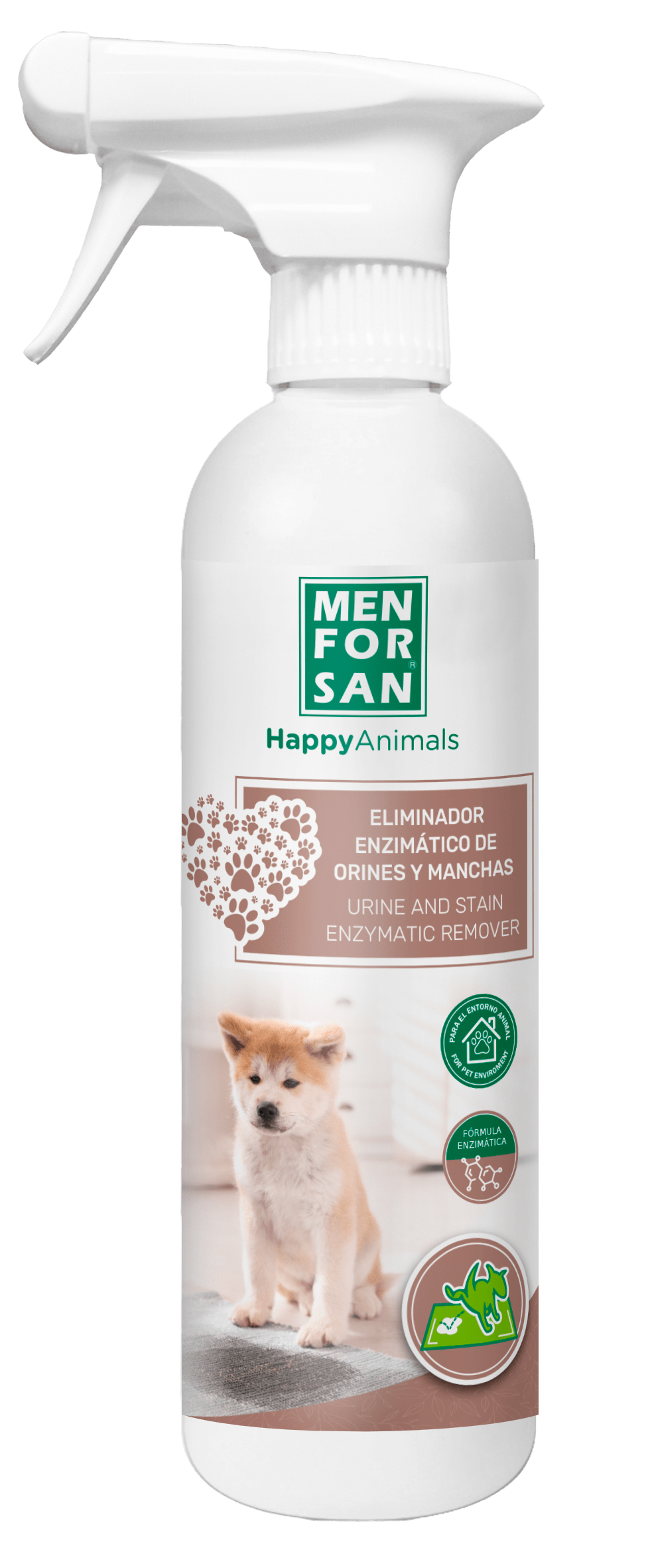 ELIMINADOR ENZIMATICO DE ORINES Y MANCHAS 500ml V2