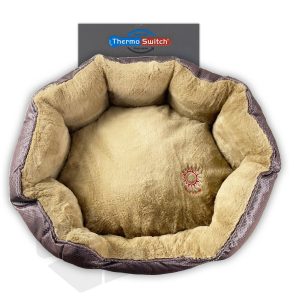 Santorini TermoSwitch &ndash; Cuna reversible marron Talla S (45x38x20cm) - Imagen 4