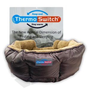 Santorini TermoSwitch &ndash; Cuna reversible marron Talla S (45x38x20cm) - Imagen 7