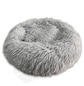 CUNA DONUT ANTIESTRES GRIS  PLATA TALLA S (50CM) - Imagen 2