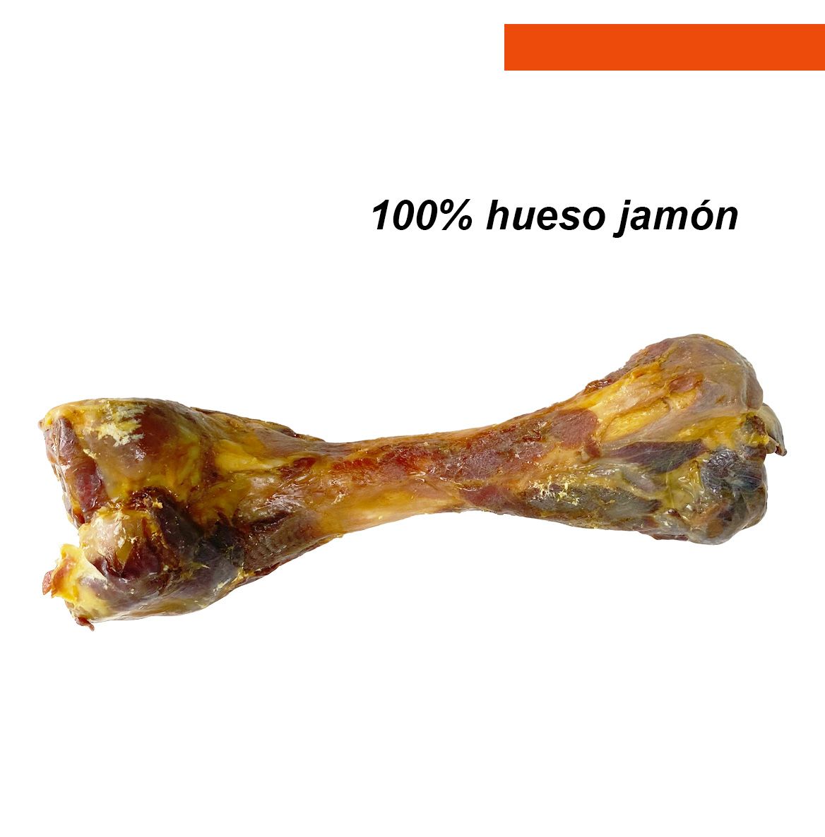 Snack natural 100% hueso de jam&oacute;n, caja de 20 uds
