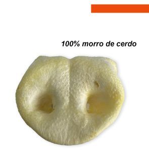 Snack natural 100% morro de cerdo. Expositor de 20uds