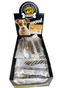 Snack natural 100% nervio de buey 12cm. Expositor de 70uds - Imagen 3