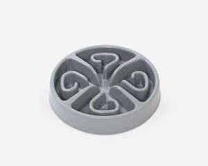 Comedero Antivoracidad INCA S 20,3cm Negro/Gris - Imagen 2