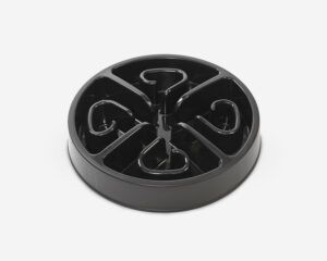 Comedero Antivoracidad INCA S 20,3cm Negro/Gris - Imagen 3