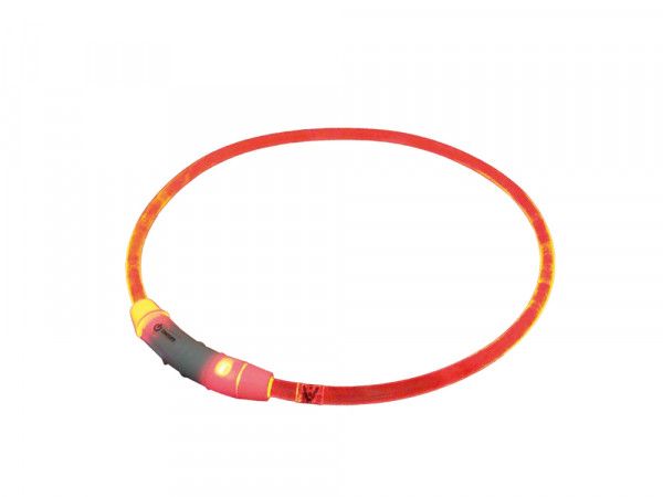 Collar luminoso led Roja L 65 cm