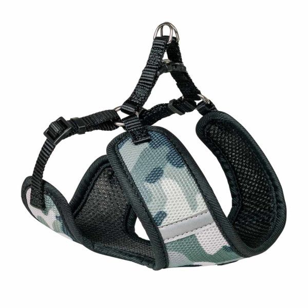 Arnes "Mesh Reflect" camuflaje negro L  W: 20 mm; L: 58-69 cm + 54 cm