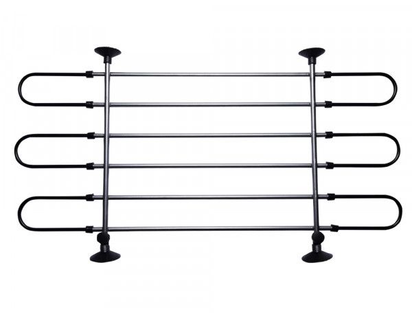 Barrera de seguridad para coches An: 85 - 140 cm; Al: 78 - 105 cm