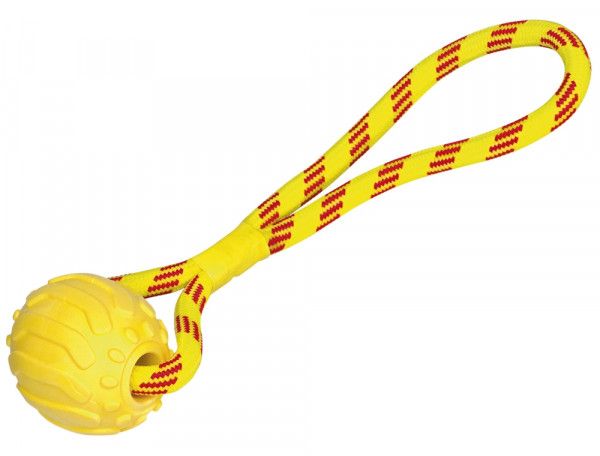 Juguete TPR pelota con cuerda  37 cm