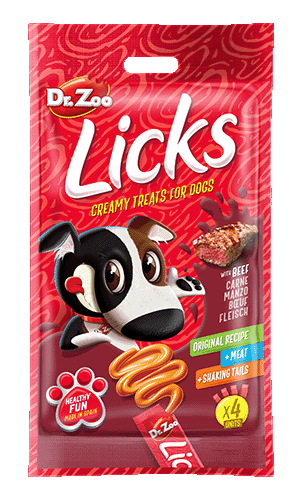 Mockup DrZoo Licks Perro Bolsa CARNE