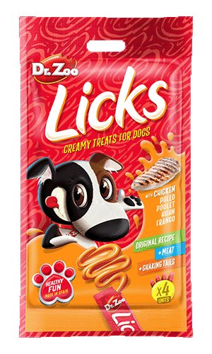 Mockup DrZoo Licks Perro Bolsa POLLO