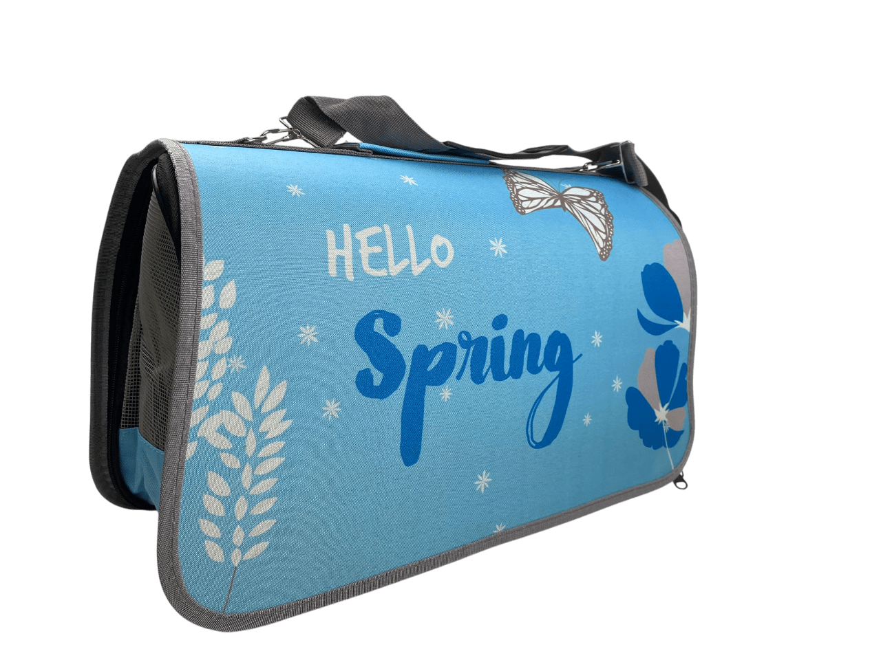 SPRING M - Bolso de transporte azul 42x21x30cm