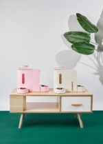 LUUKS UP 2-In-1 GRAVITY Comedero y dispensador de agua Blanco - Imagen 5