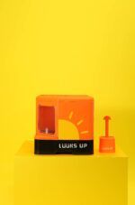 LUUKS UP SUMMER Sun Cat Litter Box Amarilla 53 x 50.8 x 48.3 cm - Imagen 2