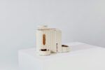 LUUKS UP 2-In-1 GRAVITY Comedero y dispensador de agua Blanco - Imagen 2