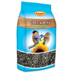 Garden Menu + Semillas de girasol negras 1 kg (8 cajas)