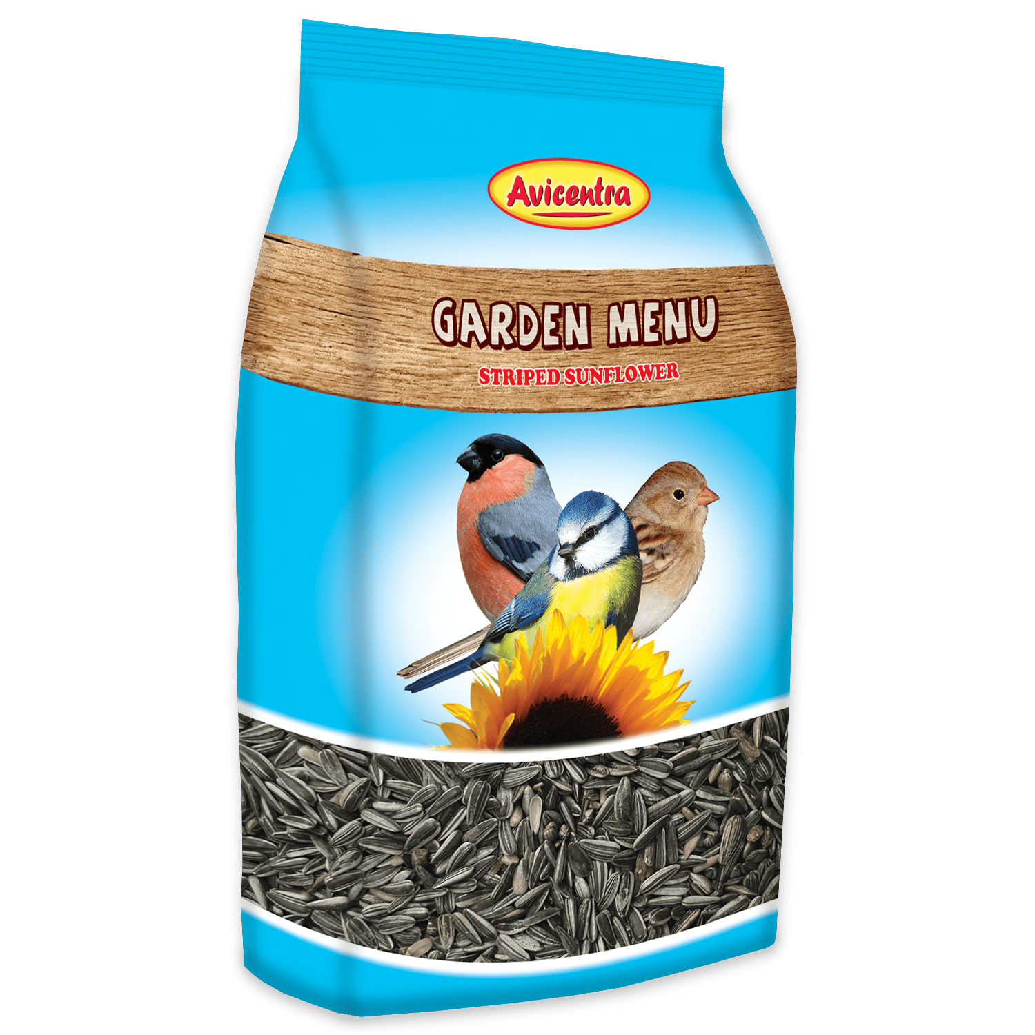 Garden Menu + Semillas de girasol 1 kg (8 cajas)